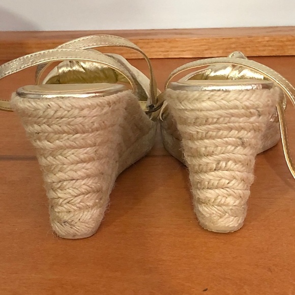 J. Crew Golden Espadrilles - Picture 6 of 10